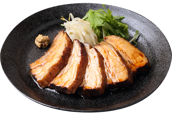 Special barbecued pork plate